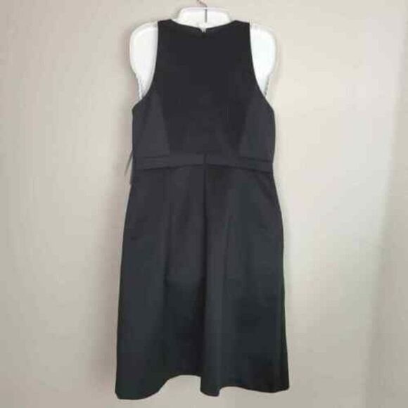 NWT Aidan Mattox Black Scuba and Lace Cocktail Dress size 0 - Picture 2 of 16